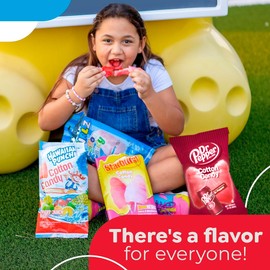 Candylandia Cola Cotton Candy Bulk - Sweet Carnival Cotton Candy w/Classic Dr. Pepper Flavor - Party Favors for Birthday Parties & More - Flavored Bag - 2 Bags