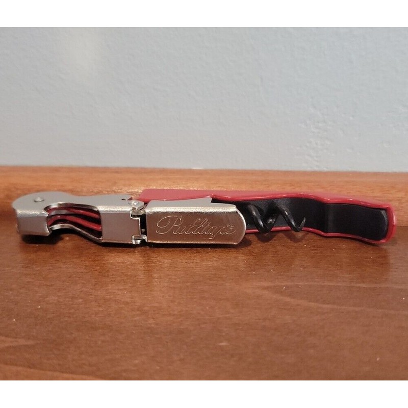 Pulltaps Bar Key Pulltaps Double-Hinged Corkscrew Wilson Daniel's Red Wine