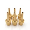QLLUCKLY 6pcs 1/2" DN15 Brass Fountain Nozzle Adjustable Direction Jet