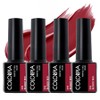 Calapia one-step solid color gel nail, 015 bloody red, 6g, 4 pieces / 칼라피아 원스텝 솔리드 컬러 젤네일, 015 블러디 레드, 6g, 4개