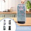 ZOUTAIRONG Cherry Blossom Can Opener Dust Cover Pink Electric Can