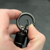 Rockyu Keychain, Men's, Women's, Genuine Leather, Braided Leather Key Ring,