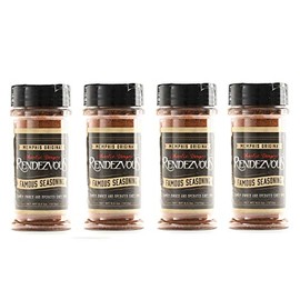 Charlie Vergos Rendezvous Famous Memphis Barbecue Dry Rub Seasoning (4.5 oz)4-Pack