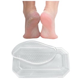 Professional Nano Glass Foot File – Callus Remover and Hard Skin Exfoliator for Heels, Soles & Hands – Reusable, Hygienic Pedicure Tool with Travel Case