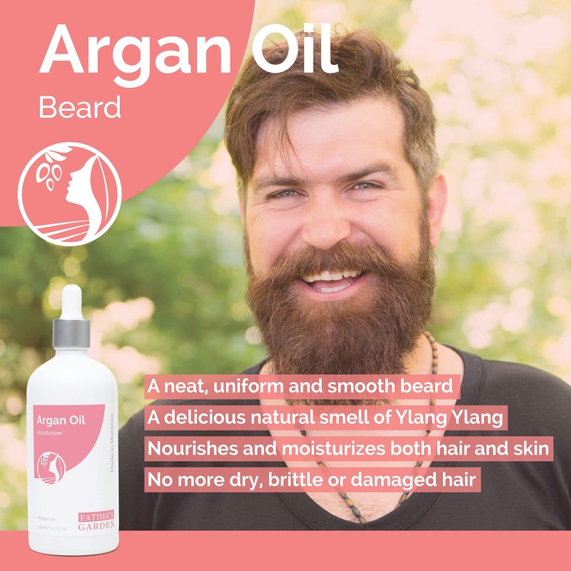 Fatima's Garden Argan Oil for Face, Hair, Skin and Nails