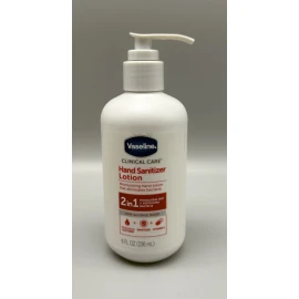 Vaseline New Vaseline Clinical Care Hand Sanitizer Lotion With Pump 8 Fl Oz (236ml)