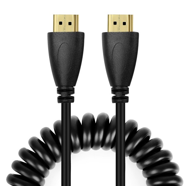 UCEC Full HDMI to Full HDMI Coiled Cable for Atomos