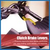 A ABSOPRO 1 Pair Motorcycle Brake Clutch Levers Adjustable Folding