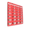 findmall 28 Nut and Bolt Thread Checker Bolt Size and