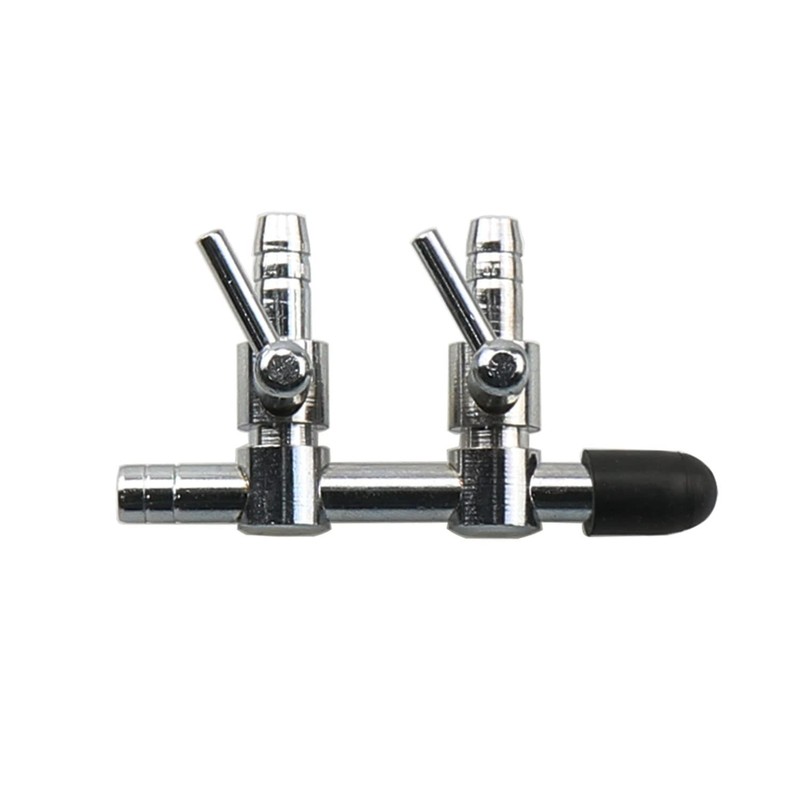 ZZHXSM 2pcs Air Splitter Flow Control Valve Fish Tank Oxygen