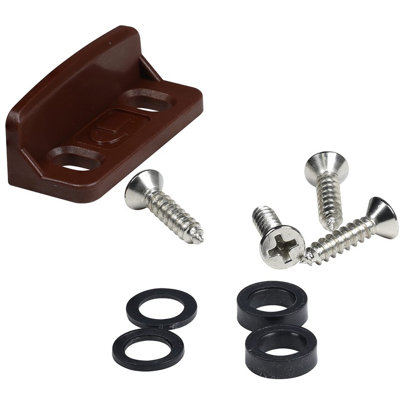 Cyber Lock Rok Hardware Concealed Push Button Drawer Knob Lock