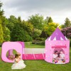 HIde N Side Girls Princess Castle Tent & tunnel! BONUS