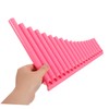 Levemolo Pipe Pink Alto Pan Flute for Beginners Durable Traditional