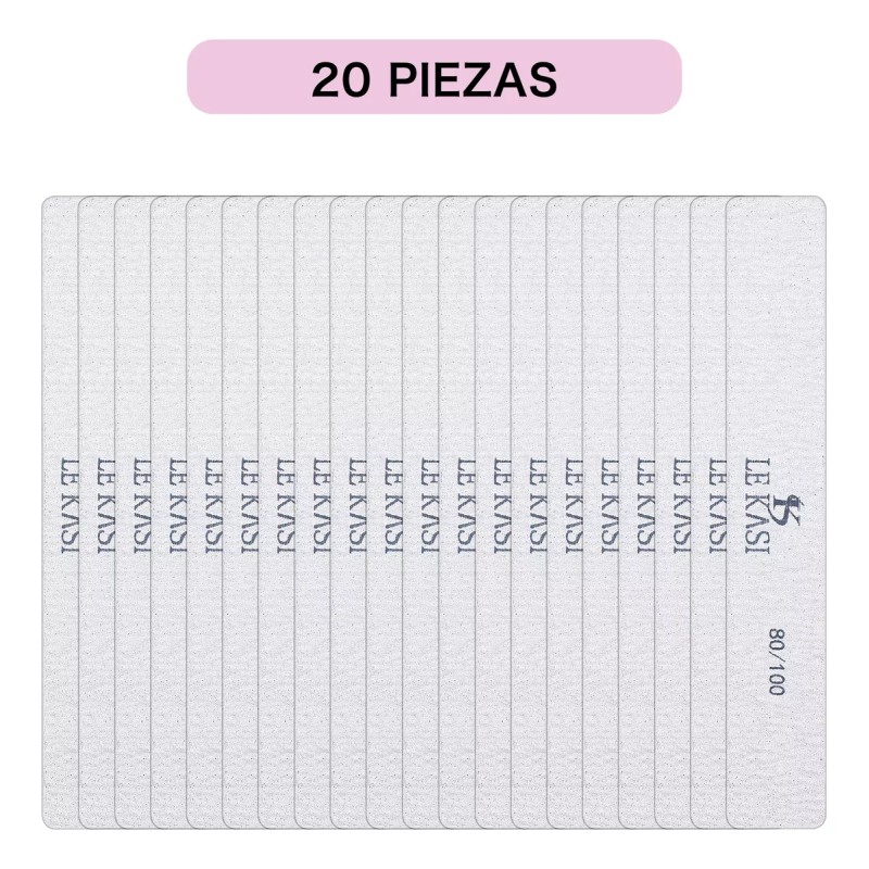 Lé Kasi Limas De Acero Para Uñas Profesional Kit Con