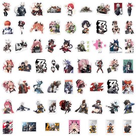 60 Pcs Zone Zero Stickers for Laptop, Cool Decals for Teens Kids Boys Skateboard Phone