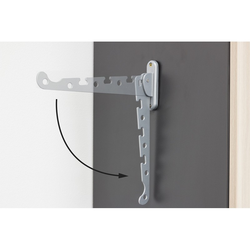 Metafranc Kleiderlüfter silber - 290 x 30 mm - 20