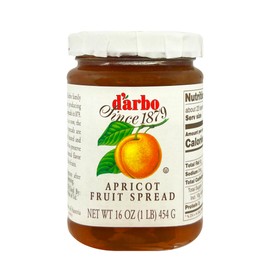 d'arbo All Natural Fruit Spread, Rose Apricot, 16 Oz
