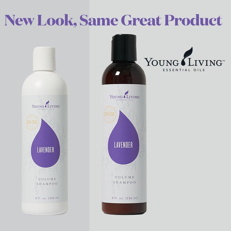Young Living Lavender Volume Shampoo Essential Oils - Cleanses and