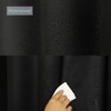 WellColor 76 Inch PEVA Shower Curtain Liner with 3 Weights,
