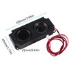 ATNSINC 3PCS 8 Ohm 5 Watt Double Cavity Mini Speaker