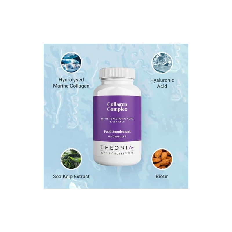 Theonia Collagen Complex Hyaluronic Acid & Sea Kelp Vitamin E,
