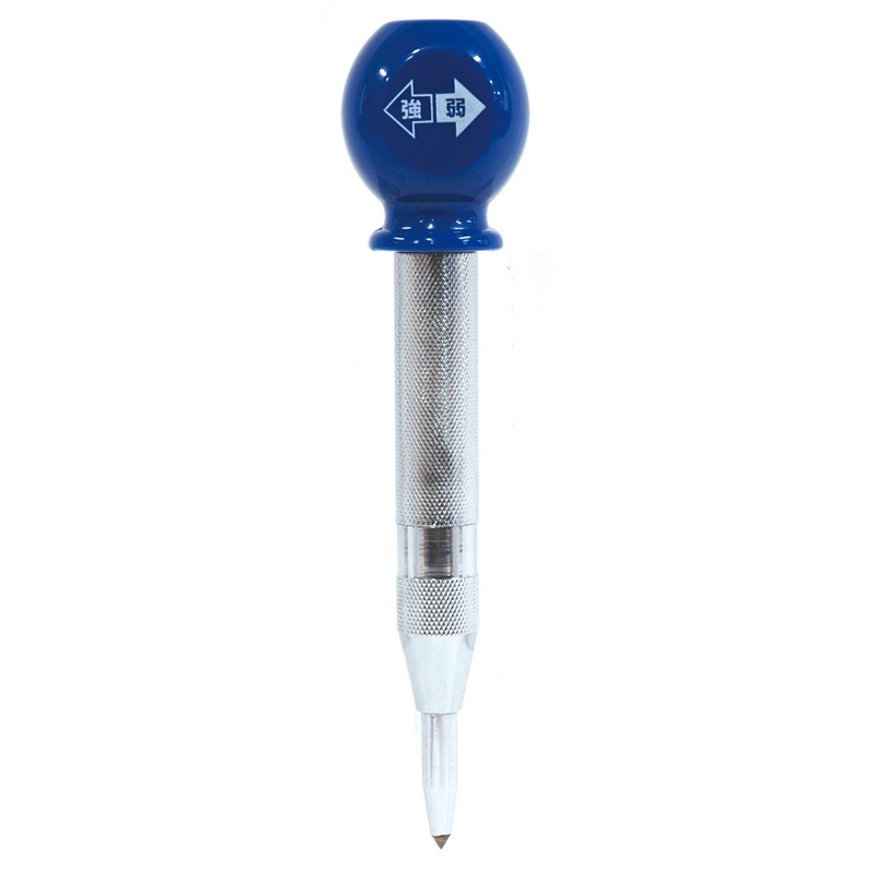Shinwa Sokutei 77318 Auto Punch with Rolling Prevention Grip, L