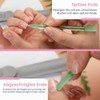 Bona Fide Beauty Czech Glass Cuticle Pusher with Case Green