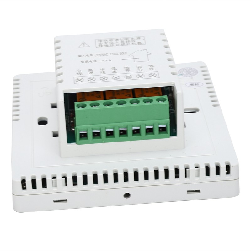 Digital Thermostat Intelligent Air Conditioner LCD Display Temperature Controller AC180‑260V