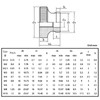 (30 Pieces) M3 Knurled Thumb Nut 304 Stainless Steel Round