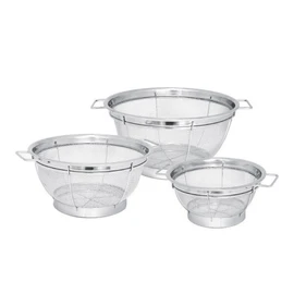 3-piece set of strainers, strainer, stainless steel bellacuisine / 채반3종 세트 채망 소쿠리 스테인리스 스틸 bellacuisine