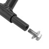 Mofun Black Backrest Sissy Bar Luggage Rack Compatible with Indian