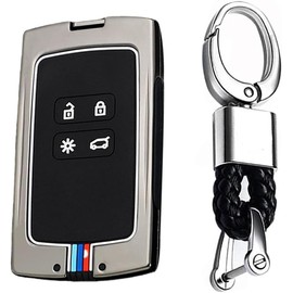 Funda para llave de coche inteligente compatible con Renault Arkana Megane Espace Scenic Laguna Koleos Clio Master Bus Zoe Metal Buena Calidad Funda Protectora Llave Accesorios Coche Llave 4