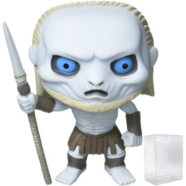 Funko Pop! Game of Thrones: GOT - White Walker #06 Vinyl Figure (Bundled with Pop Box Protector CASE)