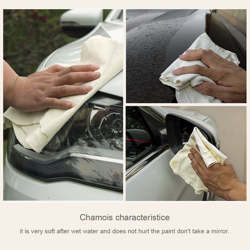 River Lake Chamois Leather Natural Car Wash Shammy Cloth Extra