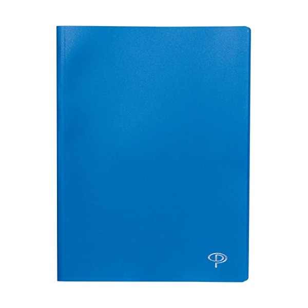 5 Star Display Book Soft Cover Lightweight Polypropylene 20 Pockets A4 Blue