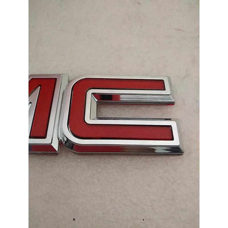 GMC 7' Inch GMC Sierra Tailgate Emblem Badge Logo Nameplate