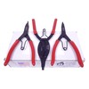 Wilde 3pc Lock Ring Pliers Set Compound Right Angle 90