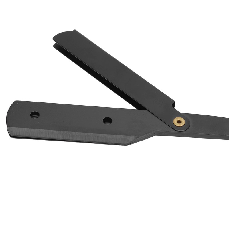 Straight Edge Razor Men Home Portable Stainless Steel Barber Folding