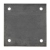 8" x 8" x 3/8" Hot Rolled A36 Steel Base