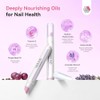 Saviland 3-in-1 Cuticle Remover and Nail Care Pen