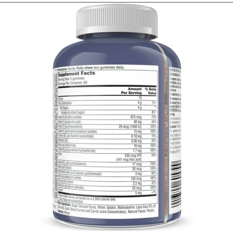 One Day Men Hombres Multivitaminas 130 Gomitas