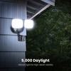Feit Electric LED Outdoor Security Floodlight, Dual Head, Motion Sensor