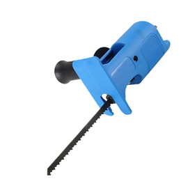 Angoily 1pc Electric Drill Modified Reciprocating Tool for Woodworking Versatile Scroll Saw Three Blades for Efficient Design