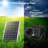 Solar Flood Lights Outdoor, 2024 Dusk to Dawn IP67 Waterproof