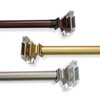 Telescoping Curtain Rod Extends from 36-72 inch, Adjustable Length for