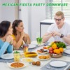 Yoiemivy 100 Pack Mexican Fiesta Party Cups 14 oz Mexican