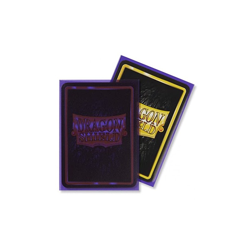 Dragon Shield Matte Clear Purple 100ct Protective Sleeves
