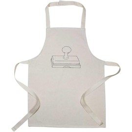 Azeeda 'Stamp on Ink Pad' Kid’s Cooking Apron (AP00068265)