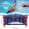 Inflatable Swim Belt Pool Flotation Belt Portable Waist Floatation Belt