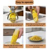 Corn Peeler for Corn on the Cob, Silver